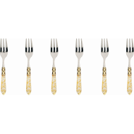 Zestaw 6 widelczyków deserowych