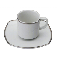 Filiżanka do kawy ze spodkiem