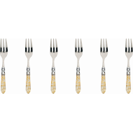 Zestaw 6 widelczyków deserowych