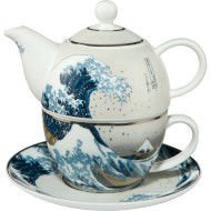Dzbanek z filiżanką "Great Wave"