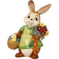Figurka Rabbit Girl "A Floral Greeting"