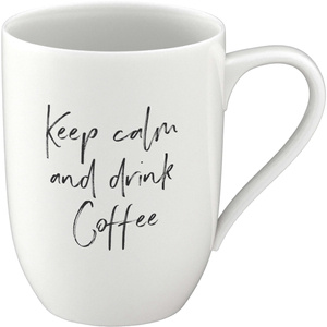 Kubek Statement Keep calm and drink coffee
