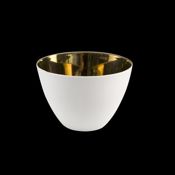 Tealight - vaporized with gold layer